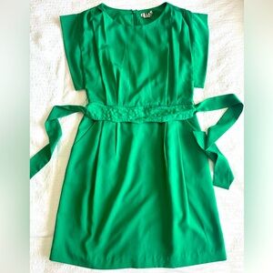 Emerald green Eliza J cocktail dress